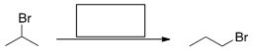 Select the route that would most likely produce the desired results from the given starting material.   I.(1) H<sub>2</sub>SO<sub>4</sub> and heat; (2) HBr II.(1) KOH in ethanol; (2) HBr III) (1) H<sub>2</sub>SO<sub>4</sub> and heat; (2) HBr + peroxides IV) (1) potassium tert-butoxide in tert-butanol; (2) HBr + peroxides A) I B) II C) III D) IV