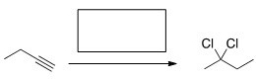 What is the reagent required to accomplish the following transformation?   A) SOCl<sub>2</sub> B) 2eq.HCl C) Cl<sub>2</sub> D) Br<sub>2</sub>/CCl<sub>4</sub>