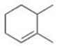 What is the IUPAC name for the following compound?   A) 1,2-Dimethylcyclohexene B) 2,3-Dimethylcyclohexene C) 1,6-Dimethylcyclohexene D) 1,2-Dimethyl-3-cyclohexene