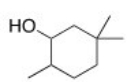 What is the IUPAC of the following compound?   A) 3,3,6-Trimethylcyclohexanol B) 2,5,5-Trimethylcyclohexanol C) 1,4,4-Trimethyl-2-cyclohexanol D) 1,1,4-Trimethyl-2-cyclohexanol