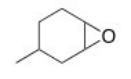 What is the IUPAC of the following compound?   A) 1,2-Epoxy-4-methylcyclohexane B) 3,4-Epoxy-1-methylcyclohexane C) 1,2-Epoxy-3-methylcyclohexane D) 1,2-Epoxy-5-methylcyclohexane