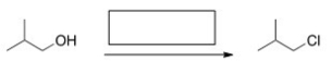 What is the best choice of reagent to accomplish the following transformation?   A) HCl B) SOCl<sub>2</sub>,pyridine C) Cl<sub>2</sub> D) H<sub>3</sub>O<sup>+</sup>,H<sub>2</sub>O