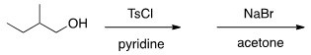 What is the major organic product obtained from the following sequence of reactions?   A) 2-Methyl-1-butene B) 3-Methyl-3-butene C) 1-Chloro-2-methylbutane D) 1-Bromo-2-methylbutane