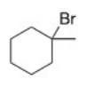 How many unique β carbons are found in the alkyl halide below?   A) 1 B) 2 C) 3 D) 4