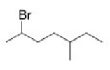 What is the IUPAC name of the following compound?   A) 2-Bromo-5-methyloctane B) 2-Bromo-3-methylheptane C) 2-Bromo-5-methylheptane D) 6-Bromo-3-methylheptane