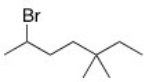 What is the IUPAC name of the following compound?   A) 2-Bromo-5,5-dimethylheptane B) 3,3-Dimethyl-6-bromoheptane C) 6-Bromo-3,3-dimethylheptane D) 2-Bromo-5,5-dimethyloctane