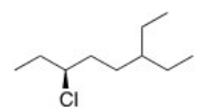 What is the IUPAC name of the following compound?   A) (R) -3-Chloro-6-ethyloctane B) (S) -3-Chloro-6-ethyloctane C) (S) -6-Chloro-3-ethyloctane D) (R) -6-Chloro-3-ethyloctane