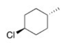 What is the IUPAC name of the following compound?   A) trans-4-Methylcyclohexyl chloride B) trans-p-Chloromethylcyclohexane C) trans-4-Methyl-1-chlorocyclohexane D) trans-1-Chloro-4-methylcyclohexane