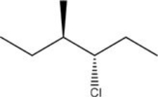 What is the IUPAC name of the following compound?   A) (3R,4R) -3-chloro-4-methylhexane B) (3R,4S) -3-chloro-4-methylhexane C) (3S,4R) -3-chloro-4-methylhexane D) (3S,4S) -3-chloro-4-methylhexane