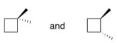 What is the relationship between the following two compounds?   A) Constitutional isomers B) Identical C) Stereoisomers D) Not isomers,different compounds