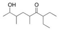 How many stereogenic centers are present in the following compound?   A) 0 B) 1 C) 2 D) 3