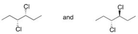 What is the relationship between the following compounds?   A) Constitutional isomers B) Diastereomers C) Enantiomers D) Identical