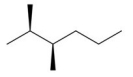 Give the IUPAC name for the following compound:   A) R-2,3-dimethylhexane B) S-2,3-dimethylhexane C) R-4,5-dimethylhexane D) S-4,5-dimethylhexane