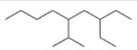 What is the parent chain for the following compound?   A) Heptane B) Octane C) Nonane D) Decane