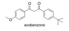 Avobenzone is an active ingredient in some common sunscreens.Which of the following is the correct molecular formula for avobenzone?   A) C<sub>22</sub>O<sub>22</sub>O<sub>3</sub> B) C<sub>20</sub>H<sub>22</sub>O<sub>3</sub> C) C<sub>21</sub>H<sub>23</sub>O<sub>3</sub> D) C<sub>20</sub>H<sub>24</sub>O<sub>3</sub>