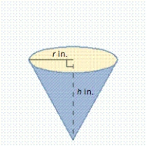 Find the volume and the surface area of the solid correct to the nearest unit.​ r = 4, h = 9. ​   ​ A)  124 in <sup>2</sup> and 151 in <sup>3</sup> B)  25 in <sup>2</sup> and 324 in <sup>3</sup> C)  50 in <sup>2</sup> and 64 in <sup>3</sup> D)  254 in <sup>2</sup> and 729 in <sup>3</sup> E)  151 in <sup>2</sup> and 124 in <sup>3</sup>