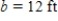 Find the perimeter by using the appropriate formula, if   and   . ​   ​ A)  18 ft B)  30 ft C)  9 ft D)  15 ft E)  36 ft