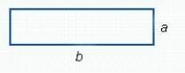 Find the perimeter by using the appropriate formula, if   and   . ​   ​ A)  18 ft B)  30 ft C)  9 ft D)  15 ft E)  36 ft