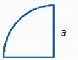 Find the distance around the figure below by using the appropriate formula, if   . Round approximate answers to two decimal places. ​   ​ A)  35.71 in. B)  51.42 in. C)  41.42 in. D)  25.71 in. E)  71.42 in.