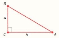 Find the sine, cosine, and tangent for the angle ​A. ​   ​ Where   ​ ​   ​