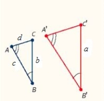 List the lengths of all six sides for the figures given in the problem. ​   ​ Where   ​ A)    ​ B)    ​ C)    ​ D)    ​ E)  none of these choices