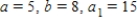 Given two similar triangles, as shown in the figure, find b​<sub>1</sub>. ​   ​   ​ A)    ​ B)    ​ C)    ​ D)    ​ E)   