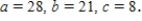 The figure contains two similar triangles. Find the unknown measure indicated by a variable. Round your answer to the nearest tenth. ​   ​ Where   ​  