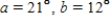 Find the measure of the third angle in the triangle, when   . ​   ​ A)    B)    C)    D)    E)   