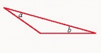 Find the measure of the third angle in the triangle, when   . ​   ​ A)    B)    C)    D)    E)   