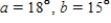Find the measure of the third angle in the triangle, when   . ​   ​ __________°