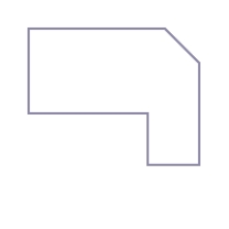 Name the polygon shown in the figure according to the number of sides. ​   ​ The polygon shown in the figure is __________.