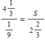 Solve the proportion for the item represented by a letter. ​   ​ A)    B)    C)    D)    E)   