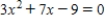 Solve the equation. ​   ​ A)    B)  ​   C)    D)    E)  no solution