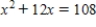Al-Khwârizmî solved the equation.   ​ Here is a translation of his solution: ​ . . . a square and 10 roots are equal to 39 units. The question therefore in this type of equation is about as follows: What is the square which combined with ten of its roots will give a sum total of 39? The manner of solving this type of equation is to take one-half of the roots just mentioned. Now the roots in the problem before us are 10. Therefore take 5, which multiplied by itself gives 25, an amount which you add to 39 giving 64. Having taken then the square root of this which is 8, subtract from it half the roots, 5, leaving 3. The number three therefore represents one root of this square, which itself, of course is 9. Nine therefore gives the square. ​ Follow these directions to solve the equation. ​  
