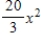 Write the expression in spreadsheet notation. Let x be in cell A1. ​  