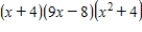 Write the expression in spreadsheet notation. Let x be in cell A1. ​  