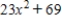If possible, completely factor the expression. If not possible, answer  none . ​  