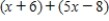 Simplify the expression. ​ ​   ​​ A)    B)    C)    D)    E)   