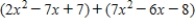 Simplify the expression. ​  