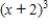 Use the binomial theorem to expand the binomial. ​  