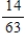 Completely reduce the fraction. ​  
