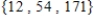 Find the g.c.f. and l.c.m. of the sets of numbers   . ​ The  g.c.f. of the sets of numbers is __________. ​ The l.c.m. of the sets of numbers is __________.