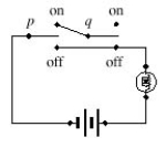 Using switches, design a circuit that would find the truth values for the statement. ​ ​ ​   ​ (a)    (b)    (c)    ​ A)  c B)  b C)  a