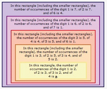 Find a so that the statement is true.   a = __________