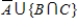 Let U = {1, 2, 3, 4, 5, 6, 7}, A = {1, 2, 3, 6}, B = {1, 2, 6, 7}, C = {3, 6, 7}. List all the members of the set. ​   ​ A)  {2, 4, 6} B)  {1, 2, 6, 7} C)  {1, 2, 3, 6} D)  {4, 5, 6, 7} E)  {6}