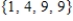 <strong>Perform the given operations. Let U = {1, 2, 3, 4, 5, 6, 7, 8, 9, 10} (U represents the universal set). </strong> A) B) C) D) E)
