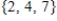 <strong>Perform the given operation. Let U = {1, 2, 3, 4, 5, 6, 7, 8, 9, 10} (U represents the universal set). </strong> A) B) C) D) E)