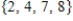 <strong>Perform the given operation. Let U = {1, 2, 3, 4, 5, 6, 7, 8, 9, 10} (U represents the universal set). </strong> A) B) C) D) E)