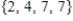 <strong>Perform the given operation. Let U = {1, 2, 3, 4, 5, 6, 7, 8, 9, 10} (U represents the universal set). </strong> A) B) C) D) E)