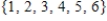 <strong>Let U = {1, 2, 3, 4, 5, 6, 7}, A = {1, 2, 3, 5} and C = {3, 4, 6}. List all the members of the following set. </strong> A) B) C) D) E)